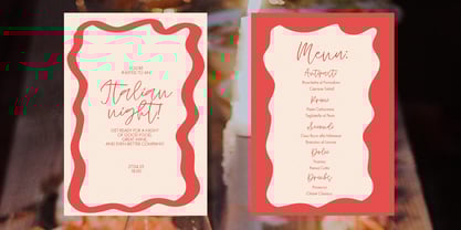 Auguste&Ophelia Font Poster 2