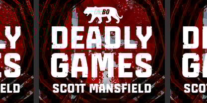 St Monica Rough Font Poster 4