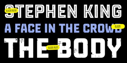 St Monica Rough Font Poster 7