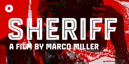 St Monica Rough Font Poster 2