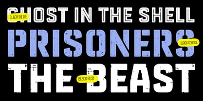 St Monica Rough Font Poster 14