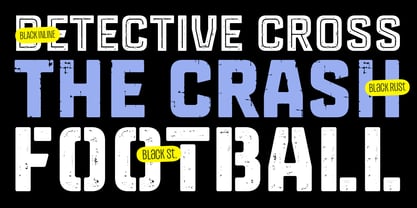 St Monica Rough Font Poster 3