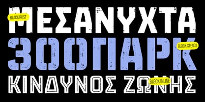 St Monica Rough Font Poster 11