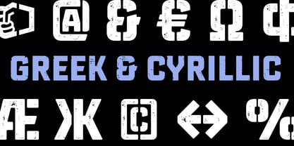 St Monica Rough Font Poster 9