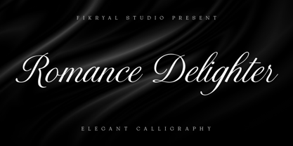 Romance Delighter Font Poster 1