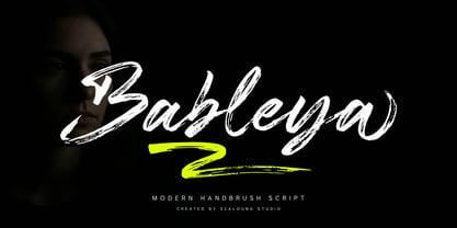 Bableya Font Poster 1