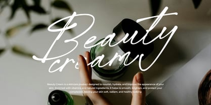 Whispered Trails Font Poster 4