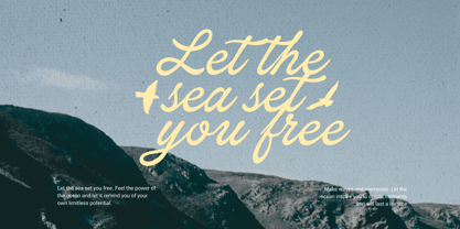 Careera Script Font Poster 6