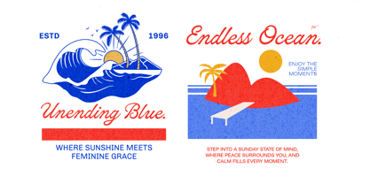 Careera Script Font Poster 5