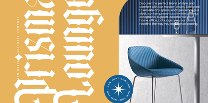 Angelic Glimstone Font Poster 4