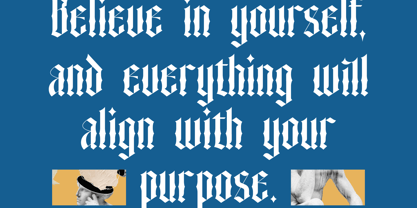 Angelic Glimstone Font Poster 11