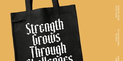 Angelic Glimstone Font Poster 5