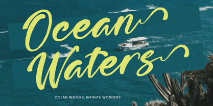 Higten Wasted Font Poster 6