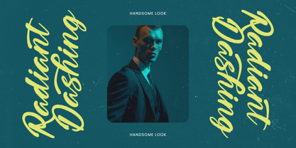 Higten Wasted Font Poster 3