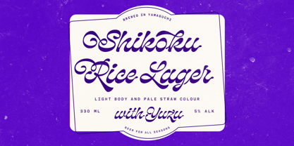 Prestino Font Poster 5