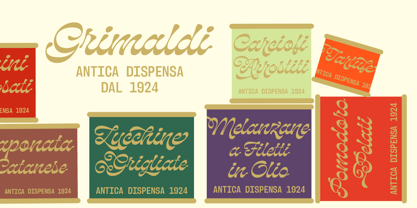 Prestino Font Poster 7