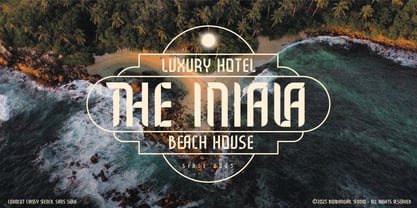 Luxocut Font Poster 4