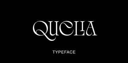 Quelia Font Poster 1