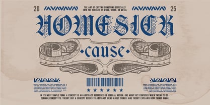 Underdove Font Poster 7