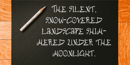 CF Lusk Drip Font Poster 9