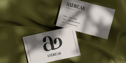 Golden Title Font Poster 6