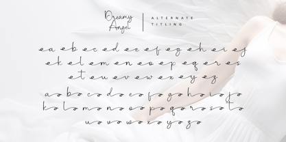 Dreamy Angel Font Poster 9
