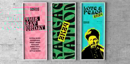 Chubera Font Poster 6