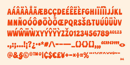 Redspicy Font Poster 11