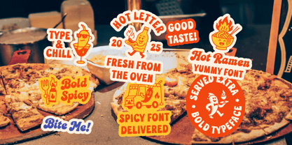 Redspicy Font Poster 12