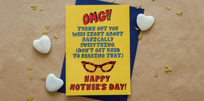 YJC Snapstack Font Poster 7