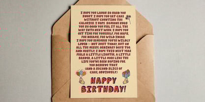 YJC Snapstack Font Poster 3