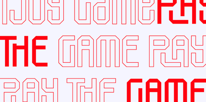 SkyBoxed Font Poster 3