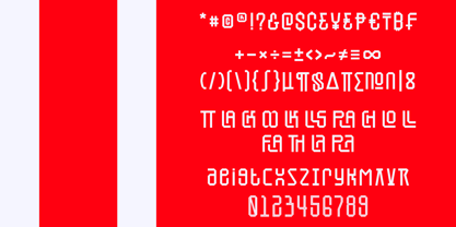 SkyBoxed Font Poster 8