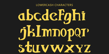 Centaurs Font Poster 3