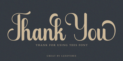 Katelyn script Font Poster 8