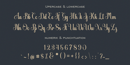 Katelyn script Font Poster 7
