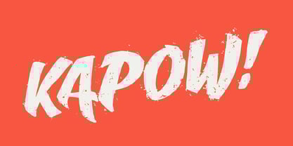 Swash Break Font Poster 2