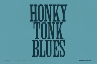 Firewood Font Poster 4