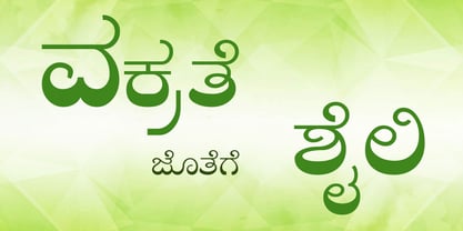 Shree Kannada 0889 Font Poster 2