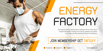 Rockbal Font Poster 5