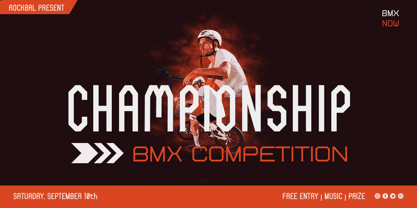 Rockbal Font Poster 4