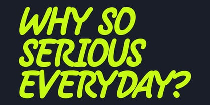 Bare Marker Font Poster 3