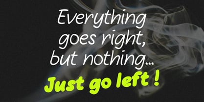 Bare Marker Font Poster 5