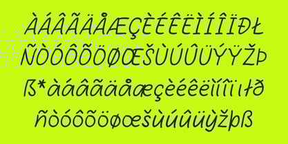 Bare Marker Font Poster 12