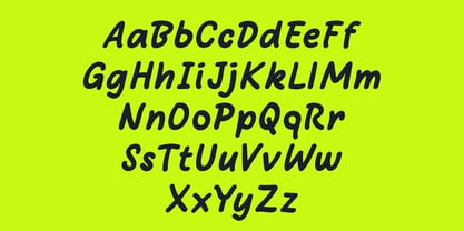 Bare Marker Font Poster 10