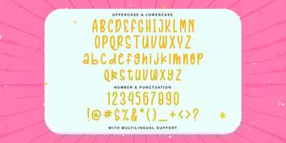 Barnie Kids Font Poster 7