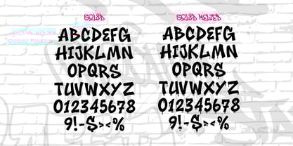 Noctra Drip Font Poster 7