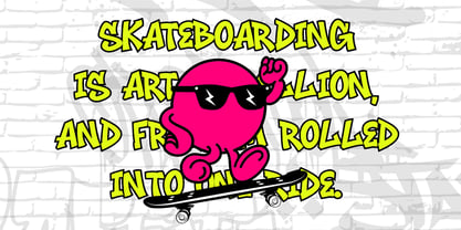 Noctra Drip Font Poster 6