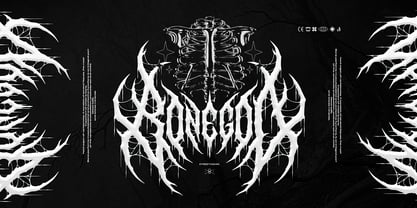 Night Corvian Font Poster 3