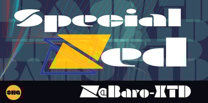 Baro XTD Font Poster 9